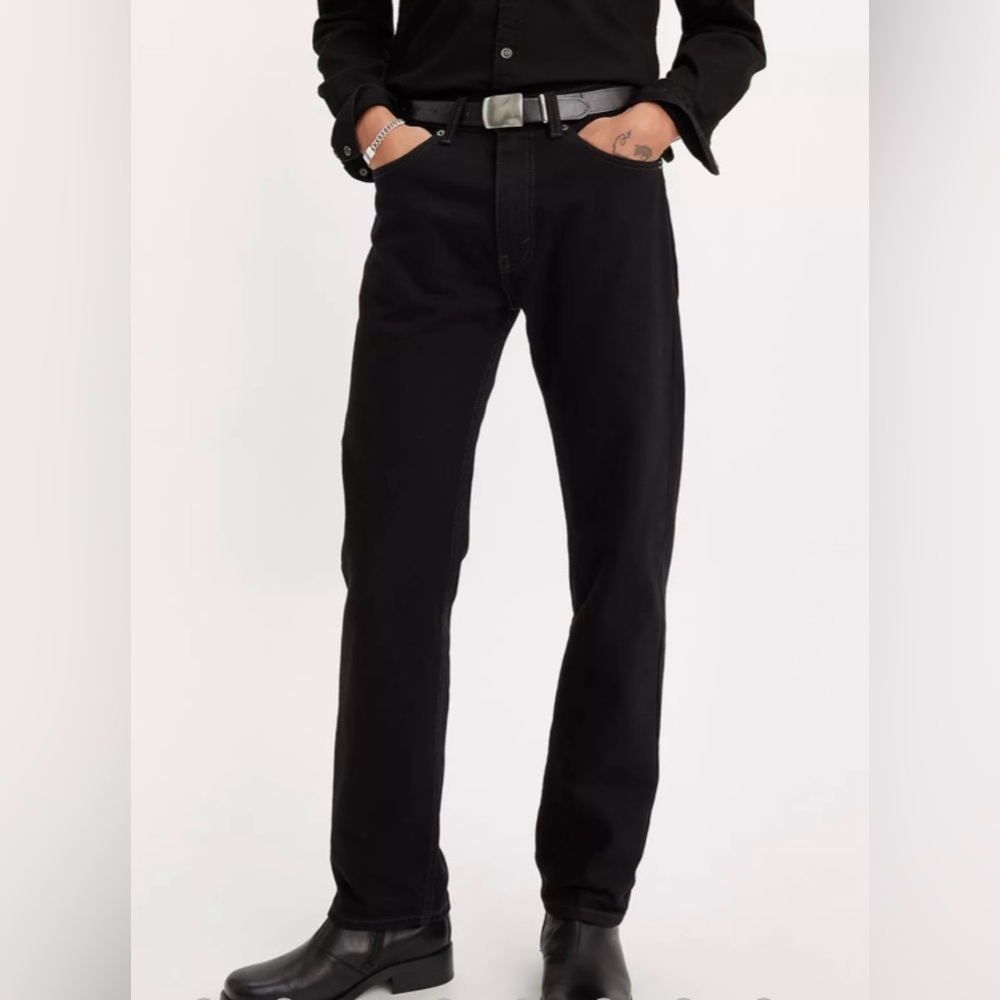 Levi's Jet Black Denim Jeans. NWT